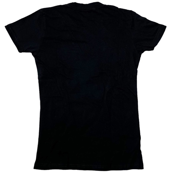 NWOT Alicia Keys {Tultex} 2009 SS Fitted Graphic T-Shirt Black Women’s XS - Picture 3 of 7